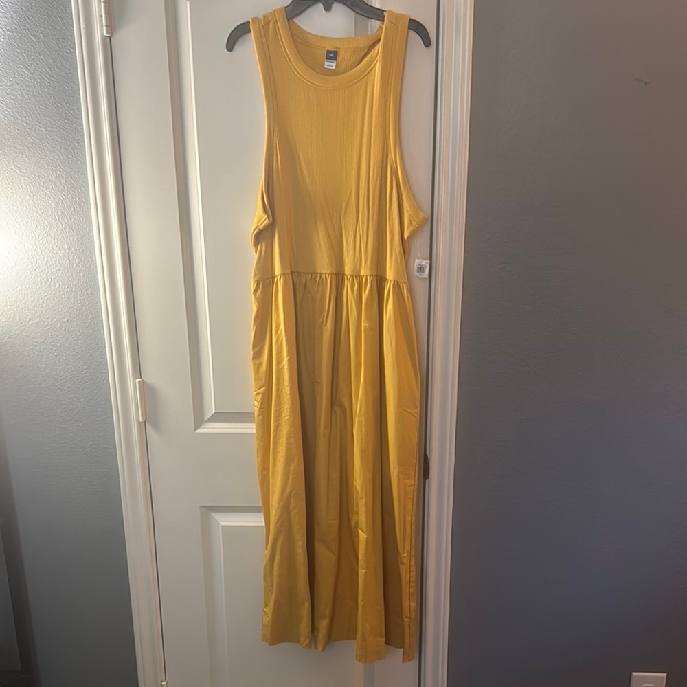 Old Navy Yellow Sundress Maxi
